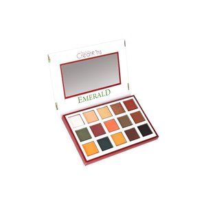 Emerald Collection Eyeshadow Palette 15 Pigmented Colors